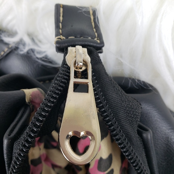 Black Purse/Bag with Bow - Picture 3 of 6